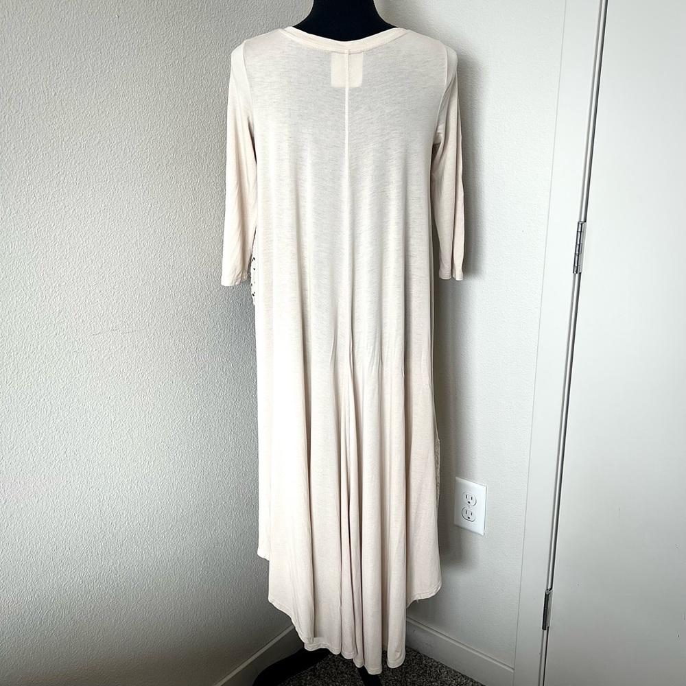 EXC • Free People FP X Meadowlands Maxi Top in Blush • - Picture 6 of 10